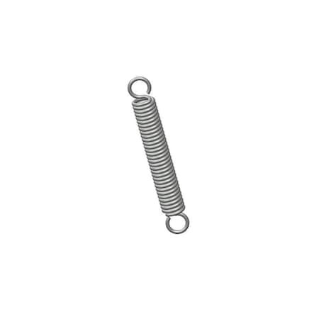 Extension Spring, O= .359, L= 2.50, W= .058